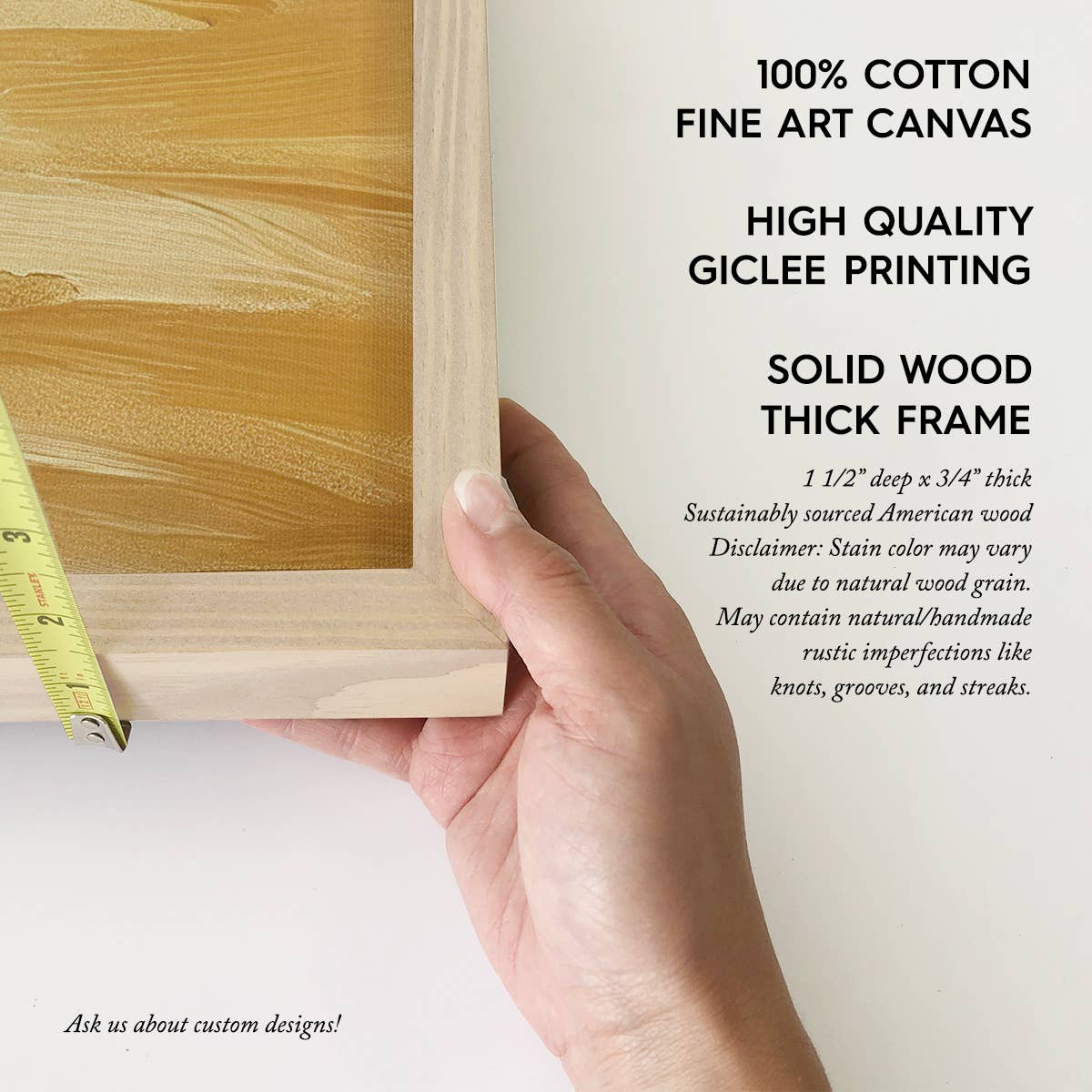 Jesus Golden Sunset - Jesus Canvas Wall Art - Wood Framed Hangout Home- Tilden Co.