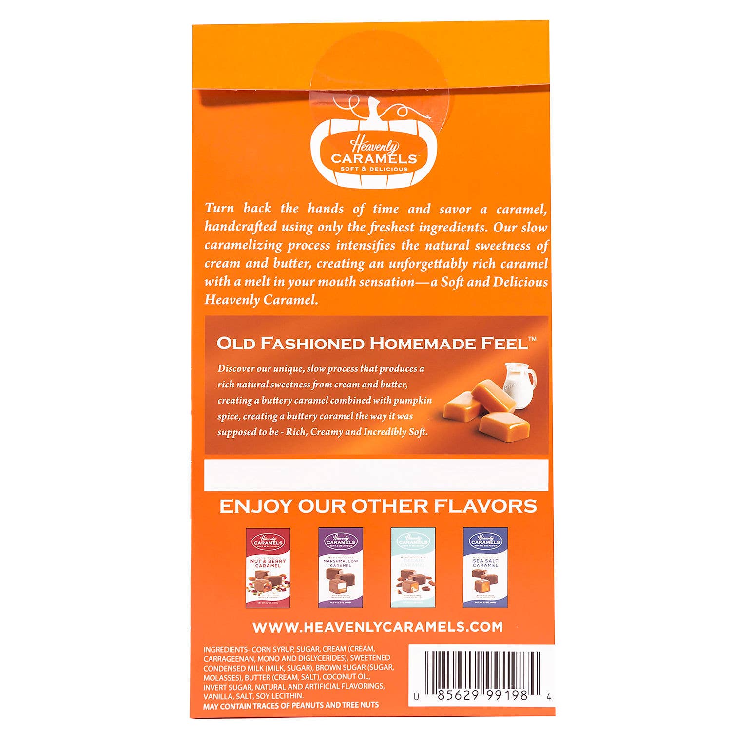 Pumpkin Spice 4oz Heavenly Caramels- Tilden Co.