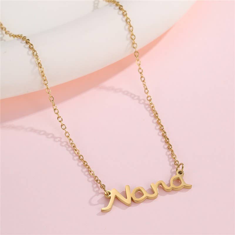 Mama Nana Pendant Necklace | 40NK9713 NANA NANA necklace JOSSLYN by wall to wall- Tilden Co.