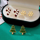 Winter Holiday Earring Set | 80E63269 Earrings JOSSLYN by wall to wall- Tilden Co.