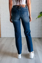 Muriel Mid Rise Control Top Classic Straight Jeans    Womens Ave Shops- Tilden Co.