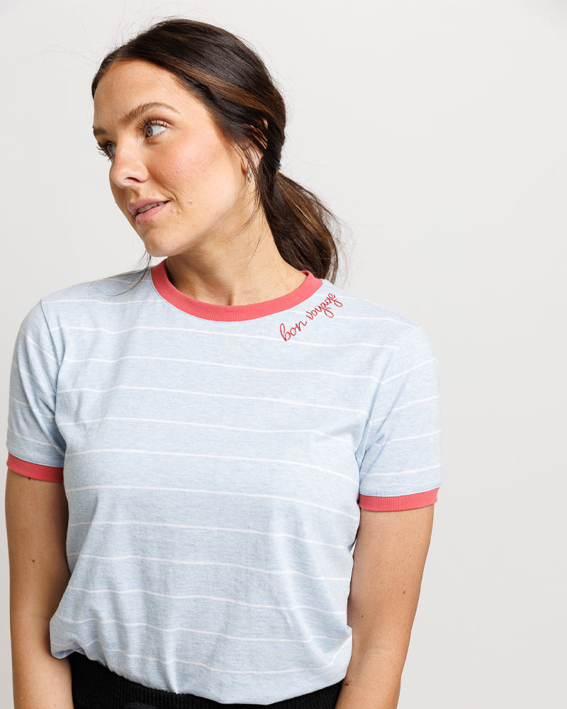 Bon Voyage Tee Tops Downeast- Tilden Co.