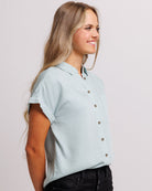 Comfy Shirt Tops Downeast- Tilden Co.
