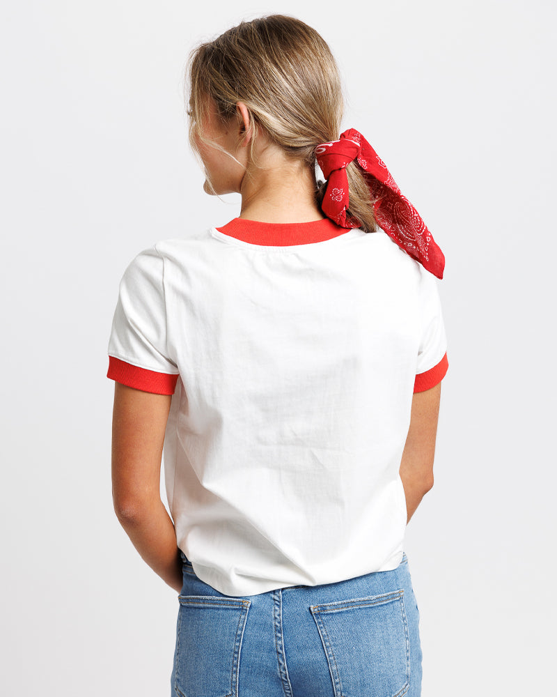 Your Favorite Ringer Tee Tops Downeast- Tilden Co.