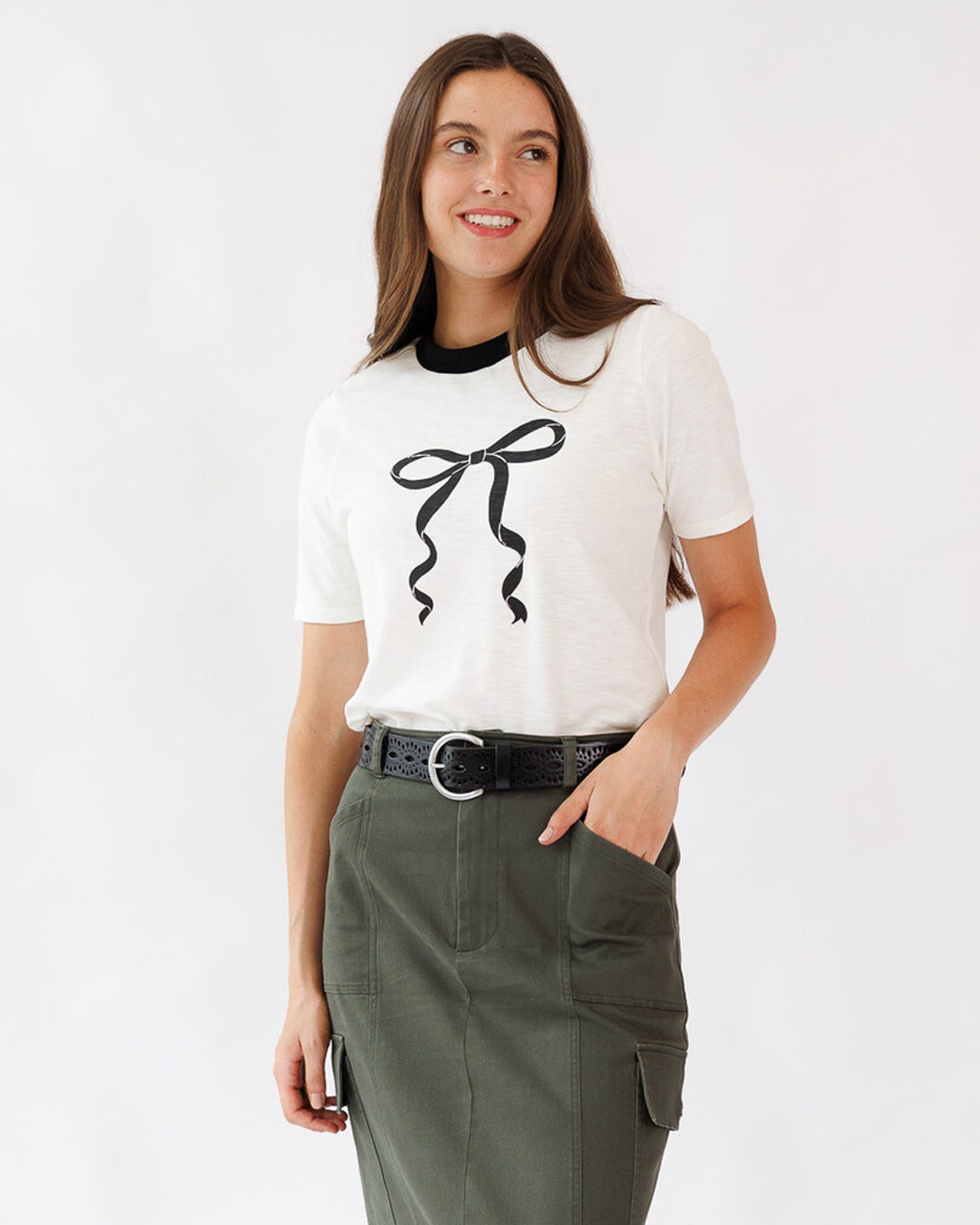 Demure Tee Tops Downeast- Tilden Co.