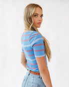 Sunshine Scoop Tee Tops Downeast- Tilden Co.