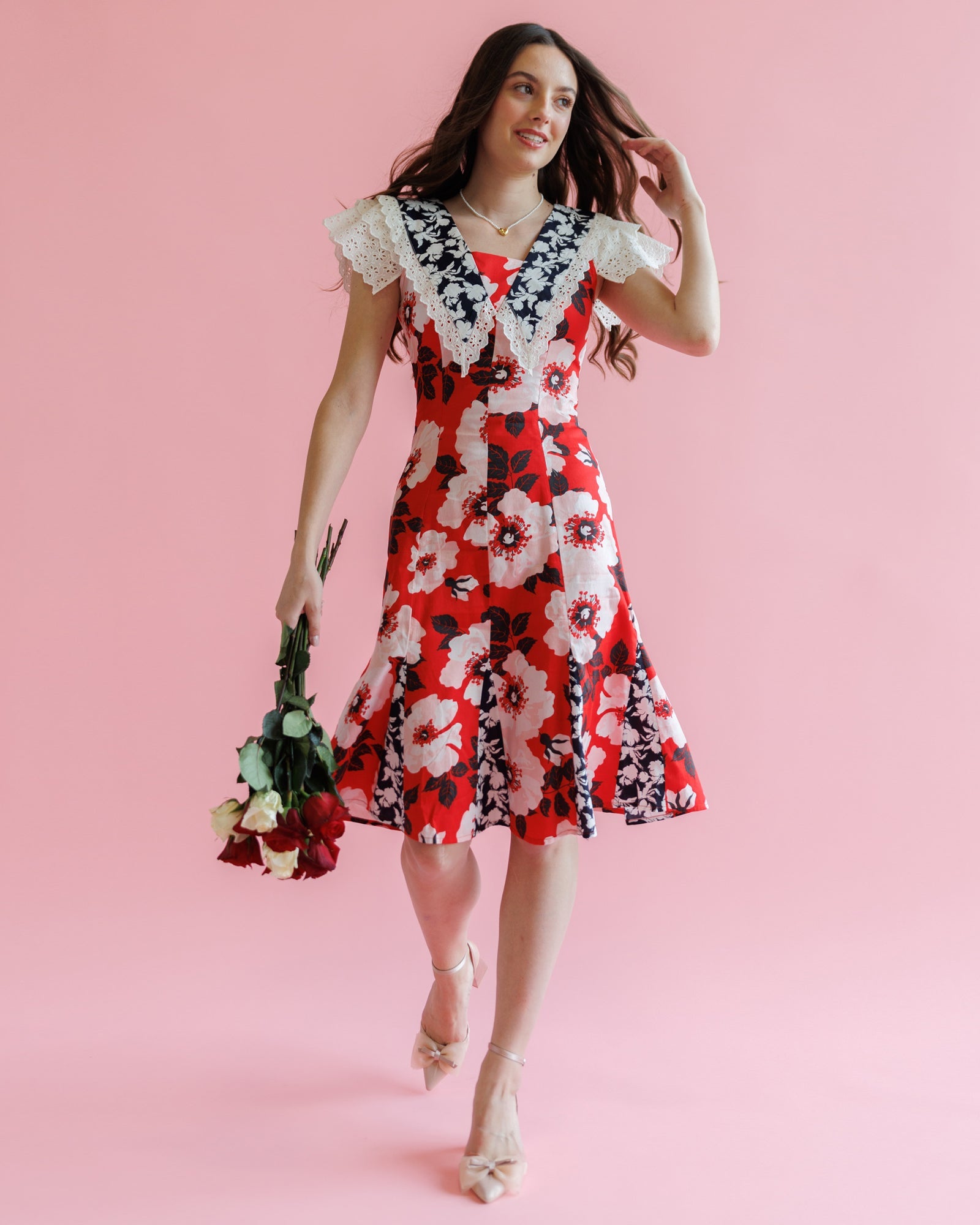 Bold Bloom Dress Dresses Downeast- Tilden Co.