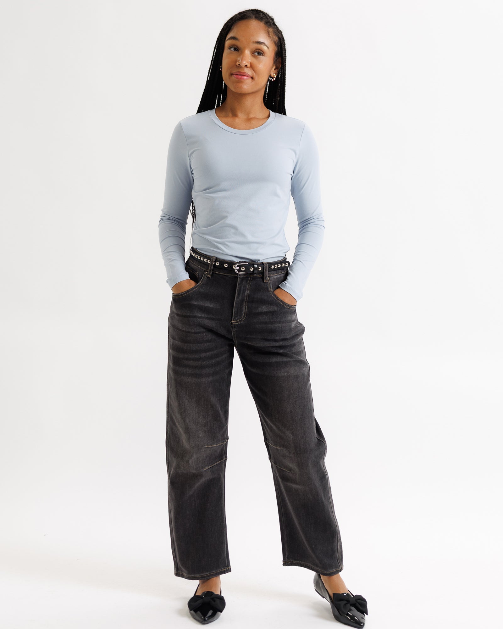 Essential Long Sleeve Tee Tops Downeast- Tilden Co.