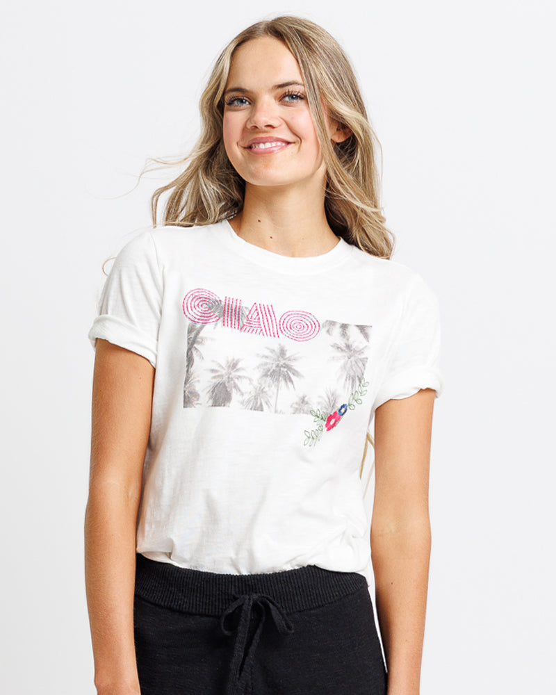 Postcard Tee Tops Downeast- Tilden Co.