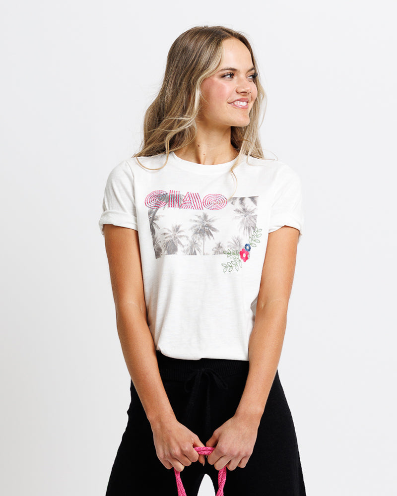 Postcard Tee Tops Downeast- Tilden Co.