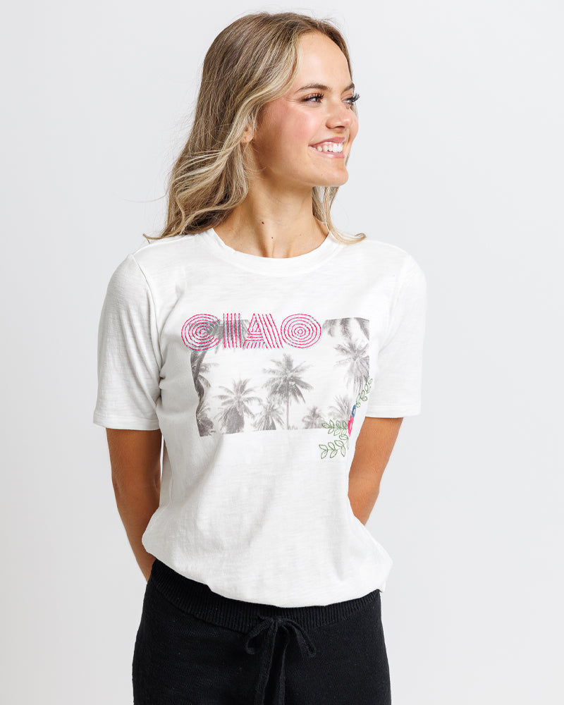 Postcard Tee Tops Downeast- Tilden Co.