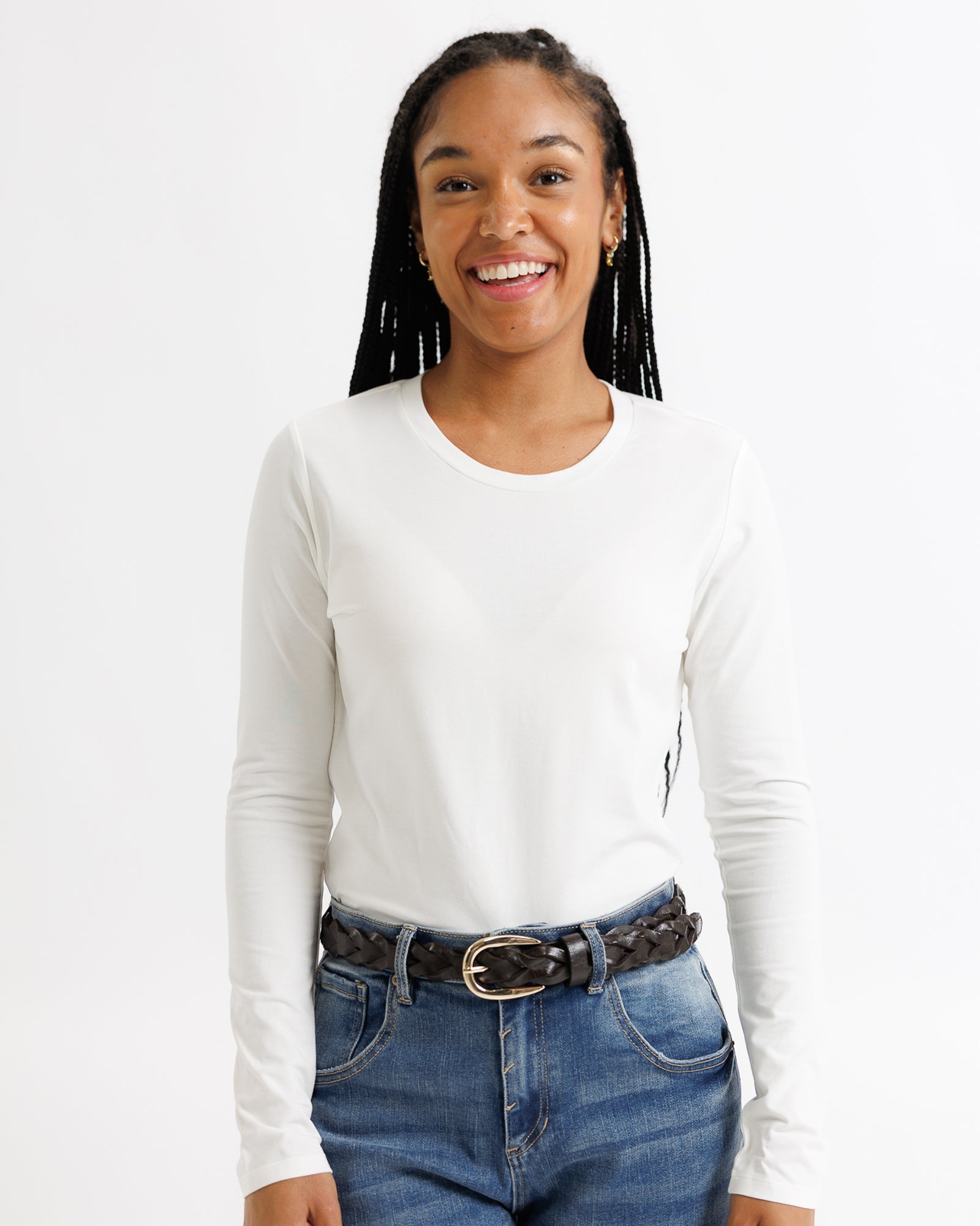 Essential Long Sleeve Tee Tops Downeast- Tilden Co.