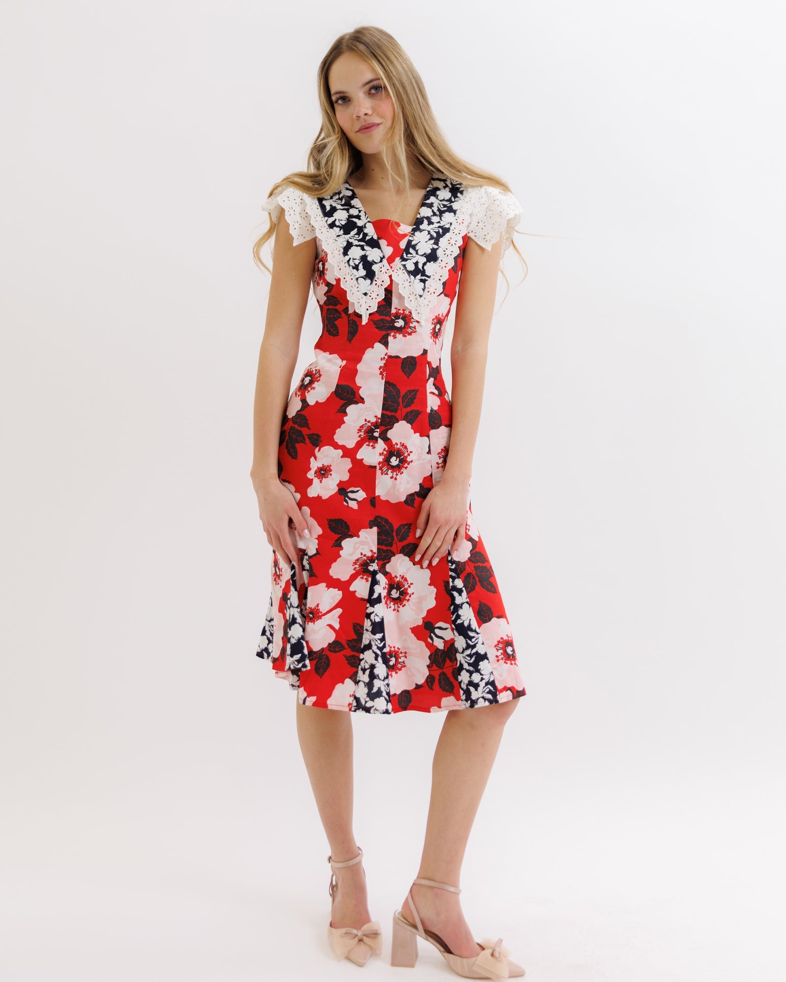 Bold Bloom Dress Dresses Downeast- Tilden Co.