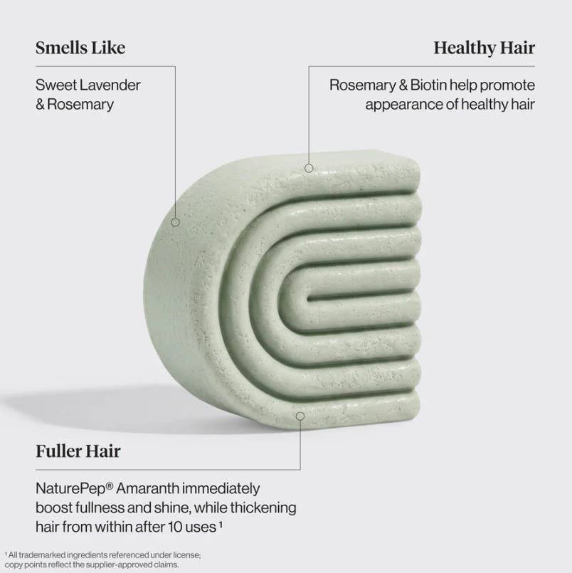 Rosemary & Biotin Volumizing Conditioner Bar KITSCH- Tilden Co.