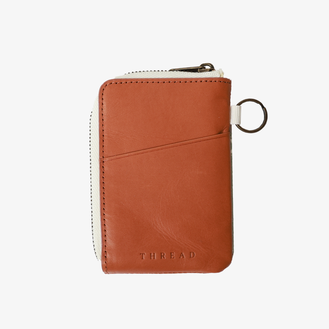 Mozi - Leather Zip Wallet Wallets & Money Clips Thread- Tilden Co.