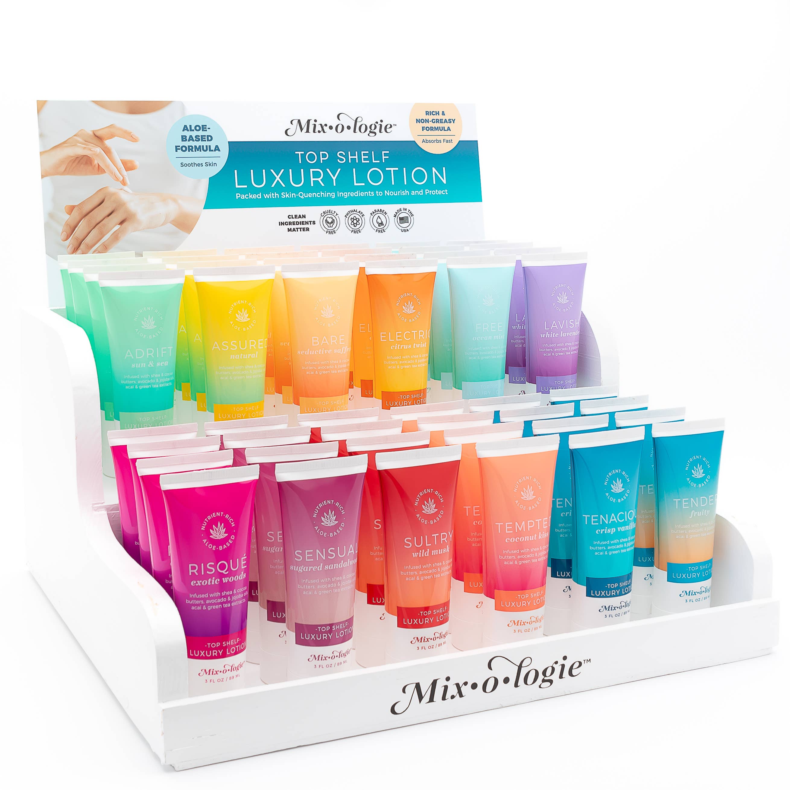 Adrift (sun & sea) | Top Shelf Luxury Lotion (3 Fl. Oz.) Mixologie- Tilden Co.