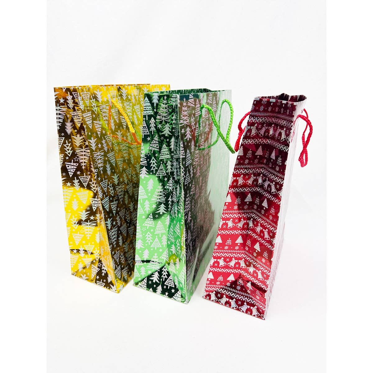 Fancy Holographic Christmas Gift Bag Love and Repeat- Tilden Co.