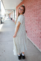 Serena Dress in Lucky Clover Midi Dress Mikarose- Tilden Co.