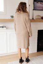 Bundled Beauty Turtleneck Sweater Dress Dresses Ave Shops- Tilden Co.