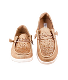 Maco Water Drop in Rose Gold Rhinestone 120 Sneakers Naughty Monkey- Tilden Co.