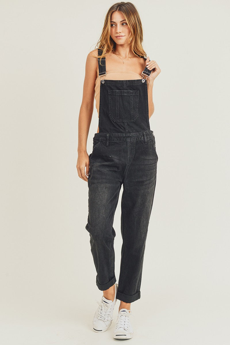 Relaxed Fit Overall Jeans Jumpsuits & Rompers Risen Jeans- Tilden Co.