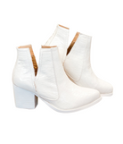 Tarim Bootie in White Croc    Shoes Ave Shops- Tilden Co.