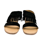 Fringe Star Sandal in Black    Shoes Ave Shops- Tilden Co.