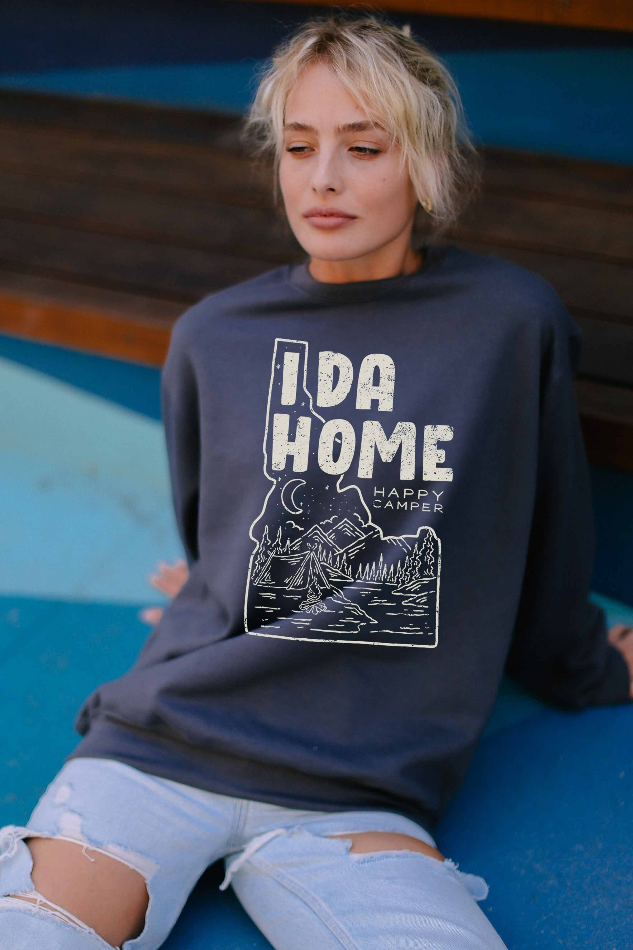 IdaHome Sweatshirt Graphic Sweatshirt Benie- Tilden Co.