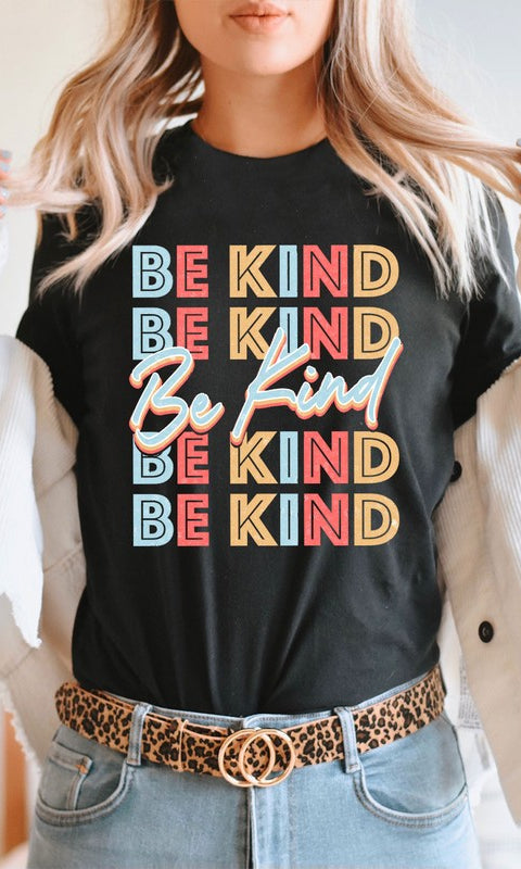 Be Kind Graphic Tee    Shirts & Tops Kissed Apparel- Tilden Co.