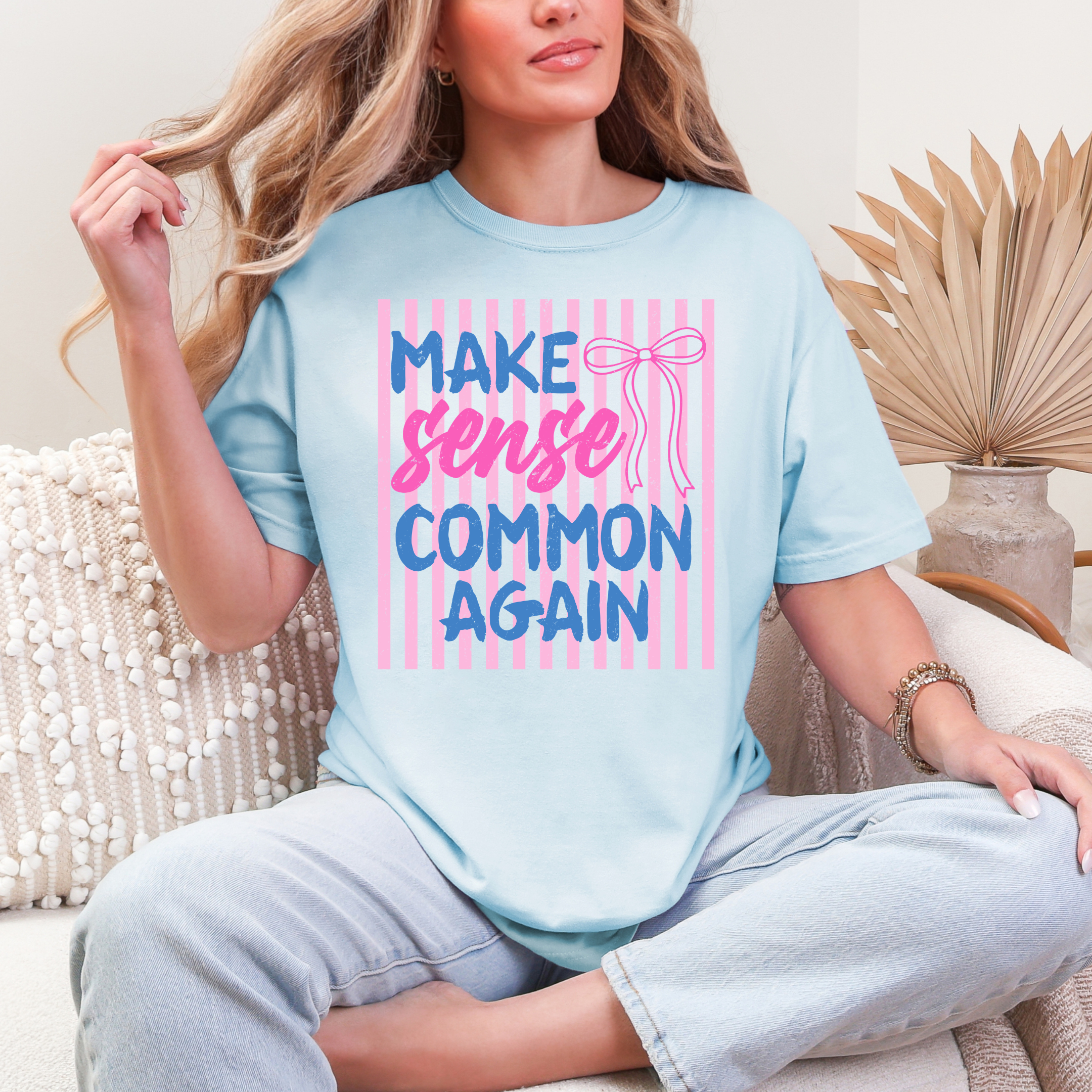 Make Sense Common Graphic Tee Womens Ave Shops- Tilden Co.