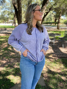 PREORDER: Best Selling Elliott Exposed Seam Sweatshirt in Five Colors Womens Ave Shops- Tilden Co.