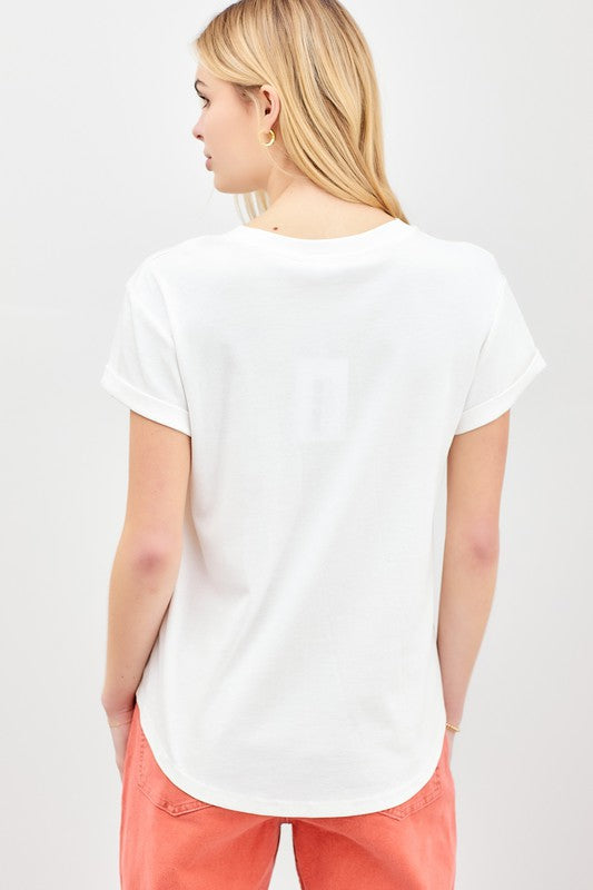 Jane Simple Short Sleeve T-Shirt    shirt Polagram- Tilden Co.