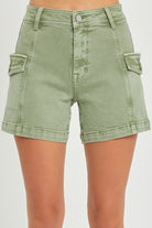 The Utility Babe Shorts Bermuda Shorts Risen Jeans- Tilden Co.