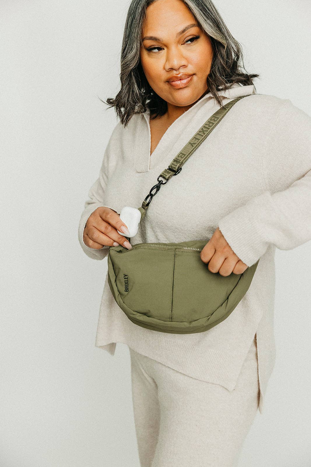Basil Crescent Bag Brixley Bags- Tilden Co.