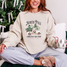 North Pole Tree Farm Graphic Tee and Sweatshirt Womens Ave Shops- Tilden Co.