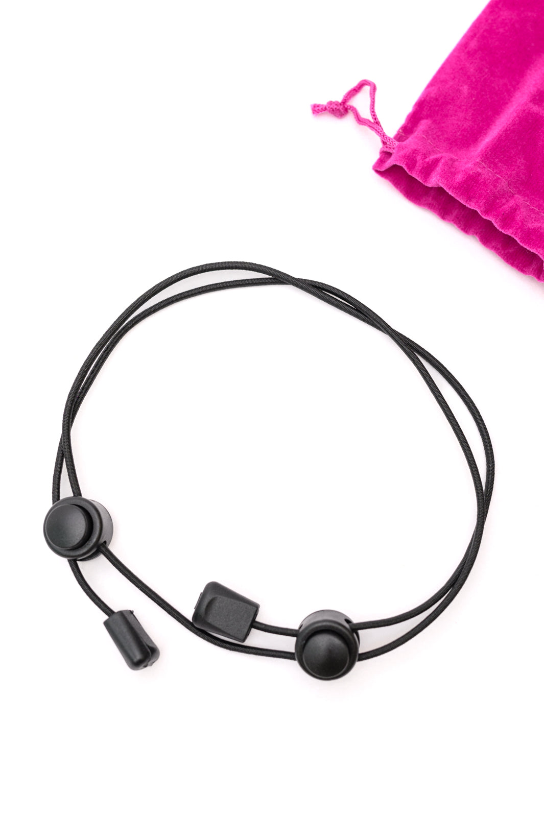 Adjustable Crop Band In Black    Accessories Ave Shops- Tilden Co.