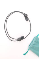 Adjustable Crop Band In Gray    Accessories Ave Shops- Tilden Co.