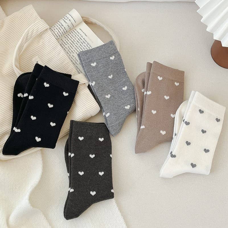 Sweetheart Crew Socks| 40S02081 JOSSLYN by wall to wall- Tilden Co.