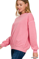 Sugar Rush Fleece Pullover Sweater Zenana- Tilden Co.