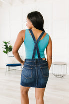 Agnes Denim Overall Dress    Denim Ave Shops- Tilden Co.