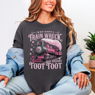 Train Wreck Graphic Tee T-Shirt Ave Shops- Tilden Co.