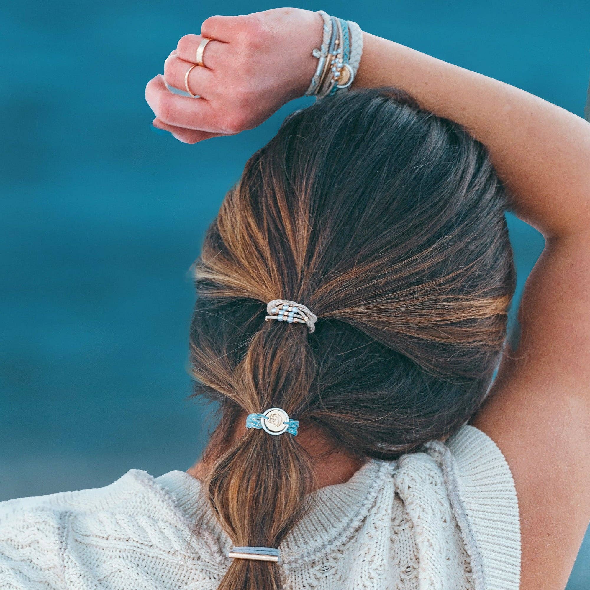 Wonder Hair Tie Bracelets hair ties K'Lani hair tie bracelets- Tilden Co.