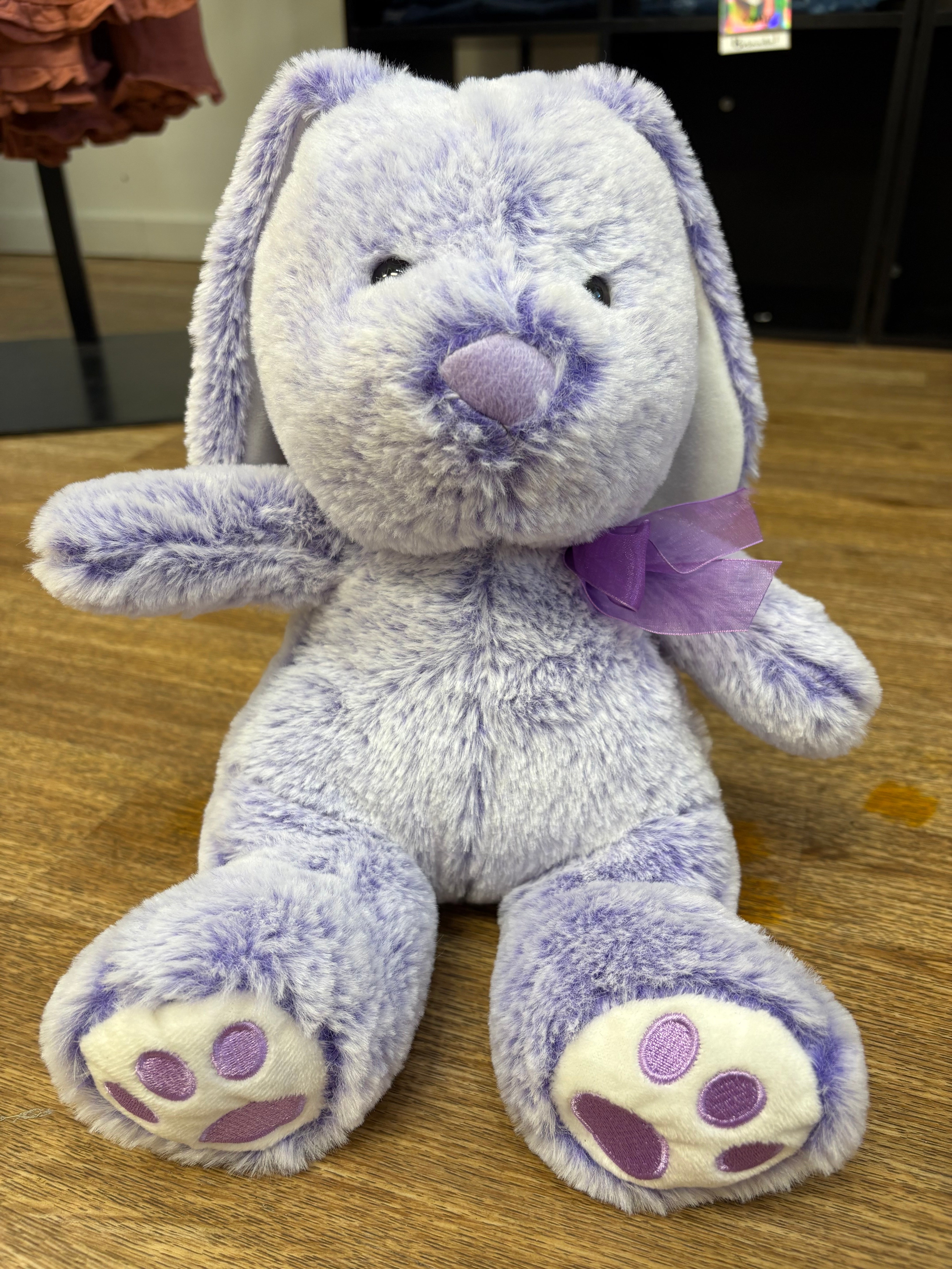 Personalized Easter Bunny Stuffies 13" Purple Bunny 13" Purple Bunny Daydreamer Creations- Tilden Co.