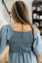 Kindred Dress in Chambray Dress Mikarose- Tilden Co.