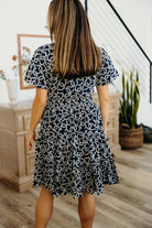 The Jemma Dress in Midnight Lotus Dress Mikarose- Tilden Co.