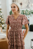 Eden Dress in Yuletide Bloom Maxi Dress Mikarose- Tilden Co.