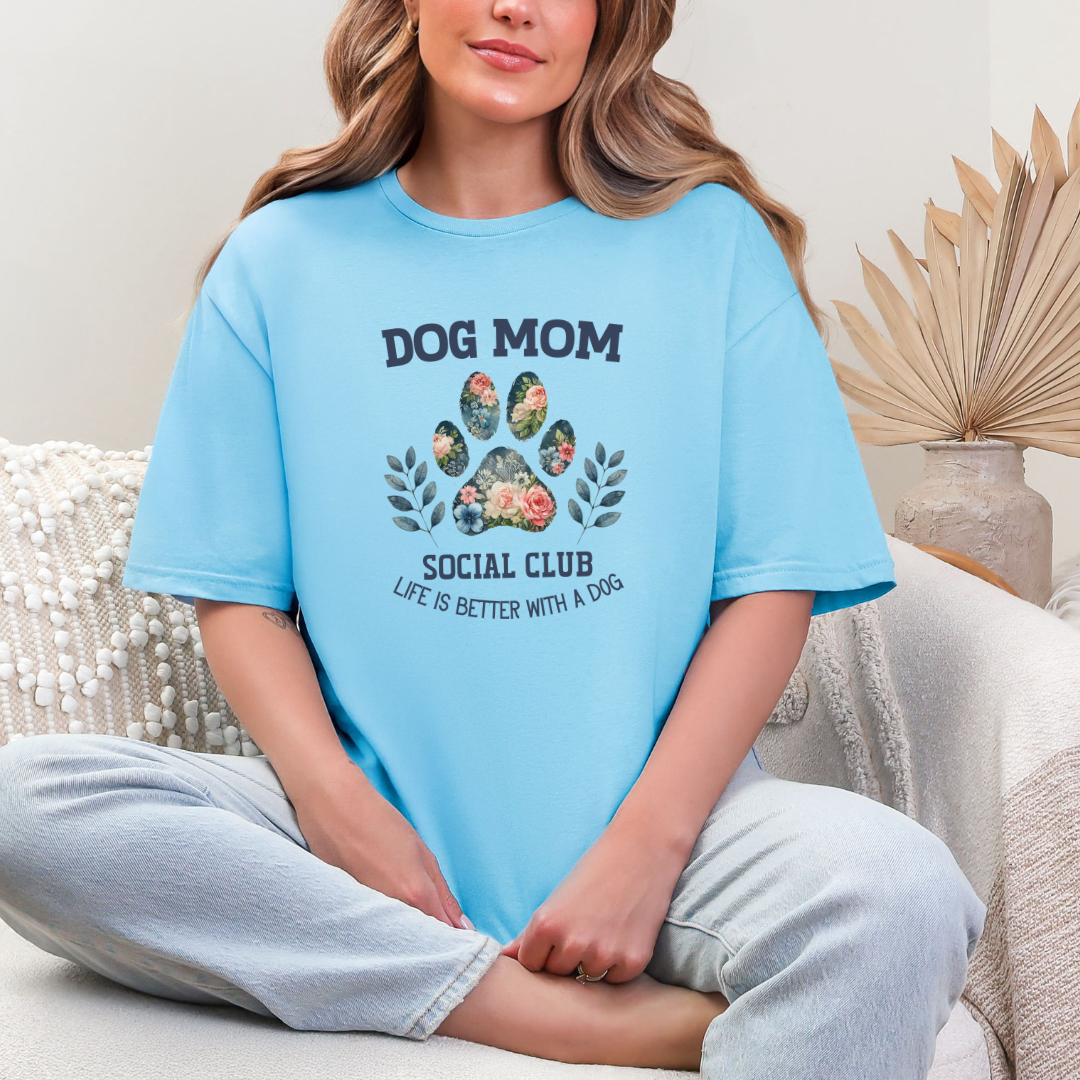Life is Better With a Dog Graphic Tee Womens Ave Shops- Tilden Co.