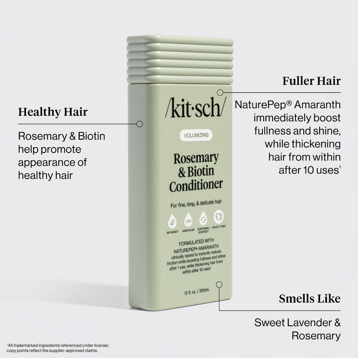 Volumizing Rosemary & Biotin Conditioner KITSCH- Tilden Co.