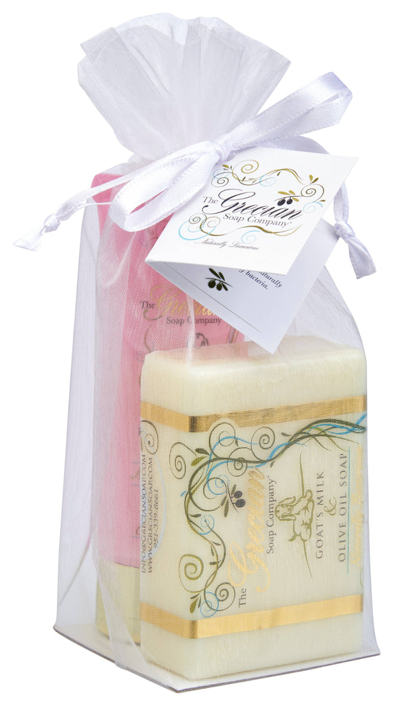 Goat's Milk Soap and Lotion Gift Set: Milk & Honey    hand soap The Grecian Soap Company- Tilden Co.