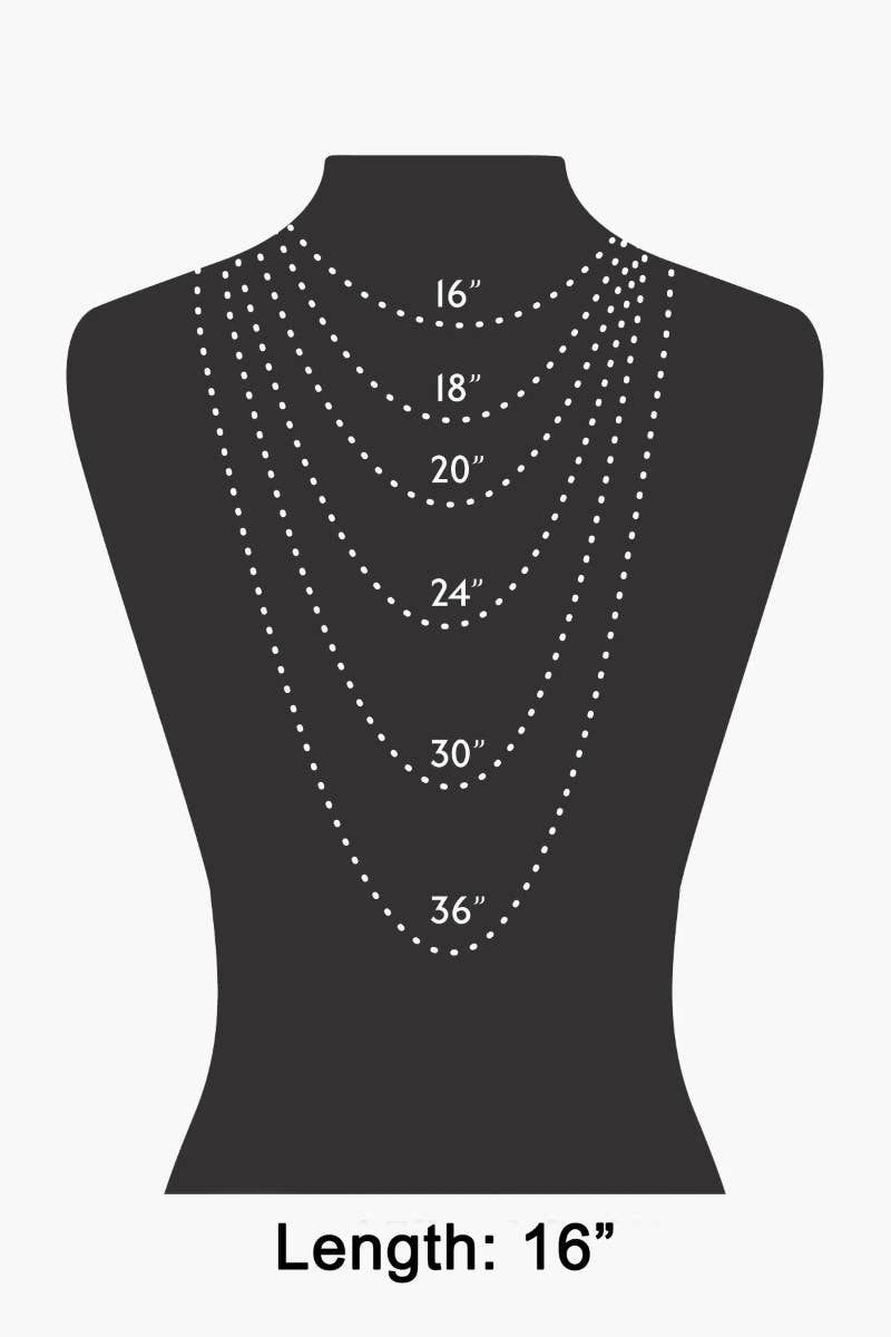 Idaho State Necklace Necklace Fame Accessories- Tilden Co.